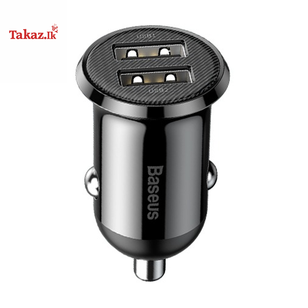 The Baseus Car Charger 4.8A is a reliable and efficient charging accessory for your vehicle. With a total charging output of 4.8A, it can power up multiple devices simultaneously, making it perfect for charging smartphones, tablets, and other gadgets while on the go. Whether you're on a road trip or just commuting, this car charger ensures that your devices stay charged and ready for use. Baseus, known for its quality accessories, provides a convenient and dependable solution for your charging needs in your car.