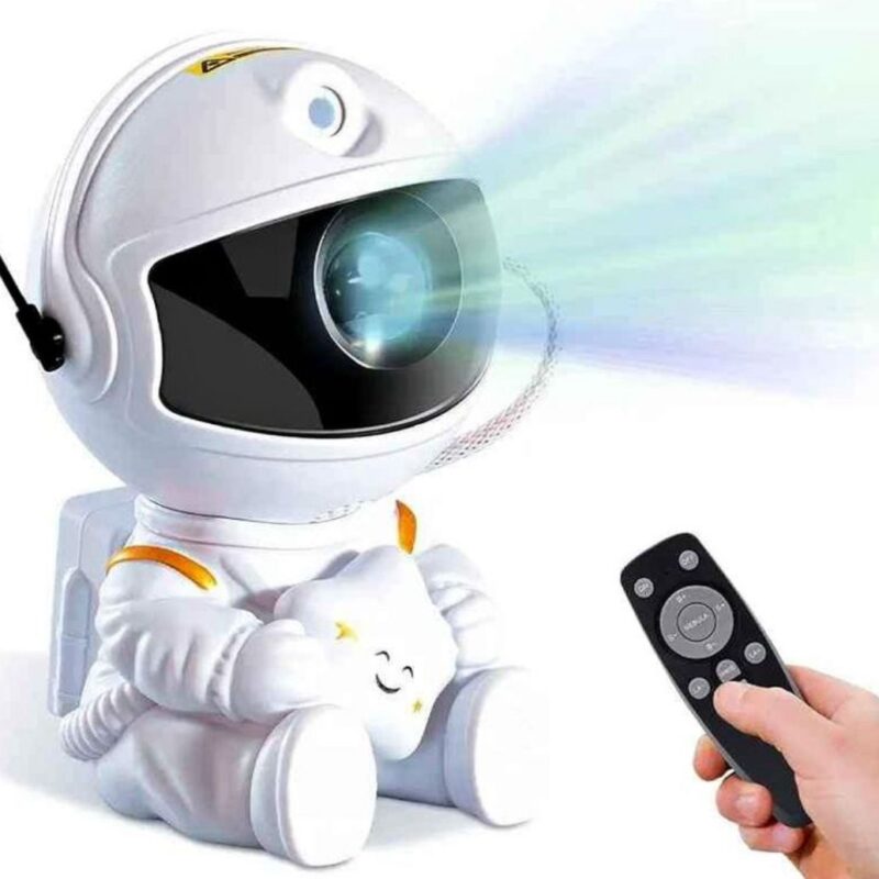 baby astronaut projector